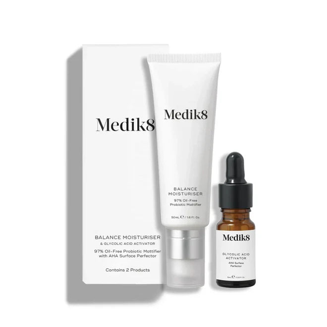 Medik8 Balance Moisturiser + Glycolic Acid Activator